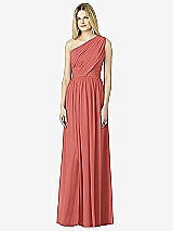 Front View Thumbnail - Coral Pink After Six Bridesmaid Dress 6728