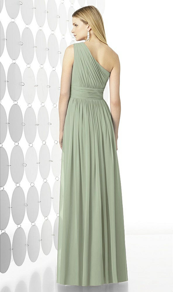 Back View - Sage After Six Bridesmaid Dress 6728