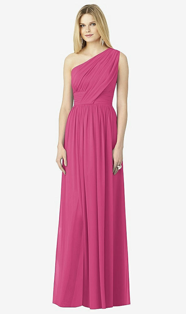 Front View - Tea Rose After Six Bridesmaid Dress 6728