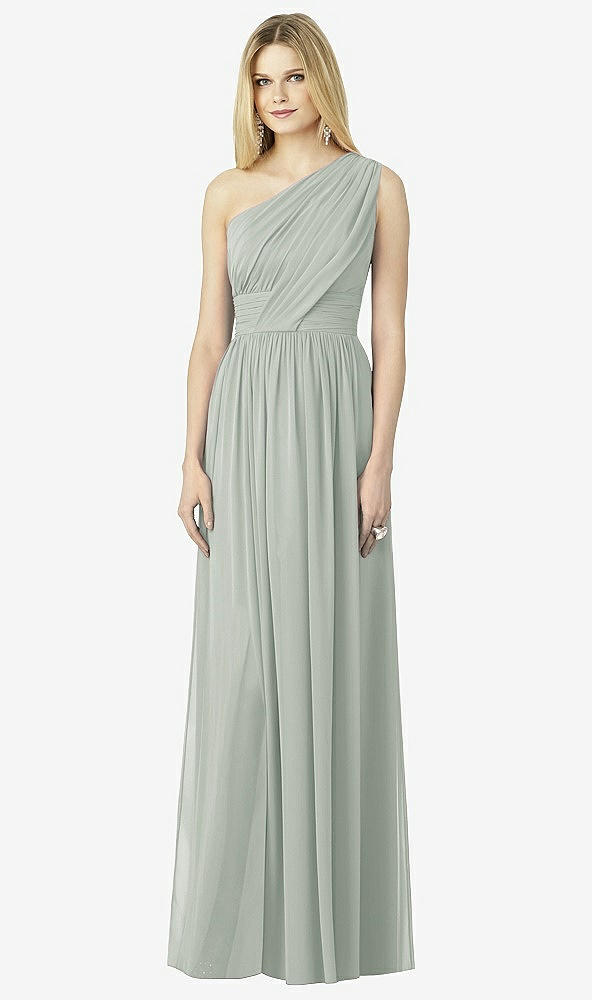 Front View - Willow Green After Six Bridesmaid Dress 6728