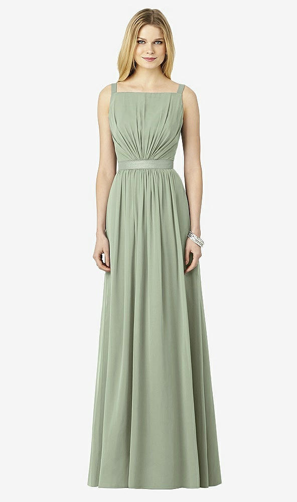 Front View - Sage After Six Bridesmaids Style 6729