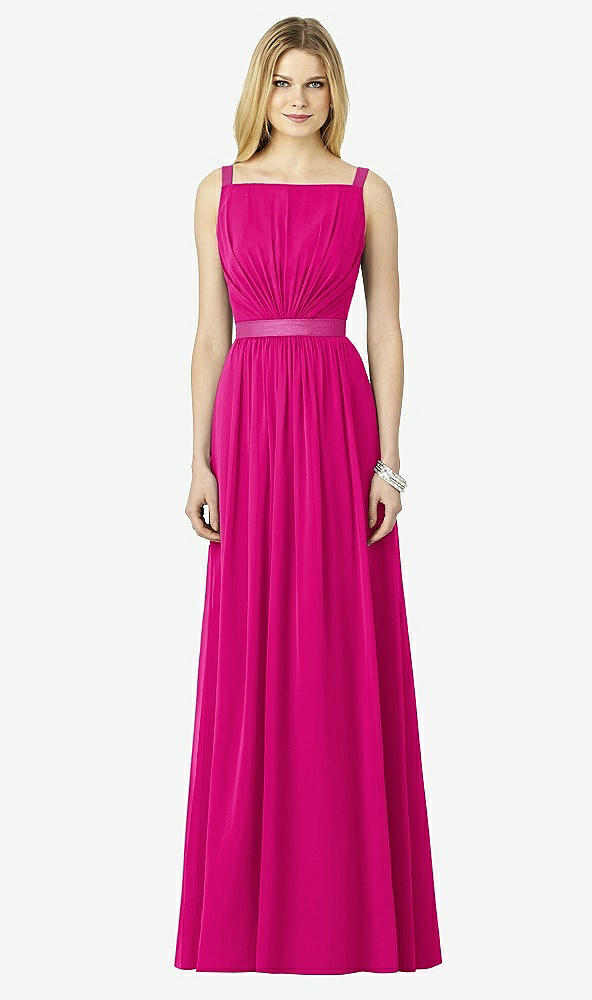 Front View - Think Pink After Six Bridesmaids Style 6729