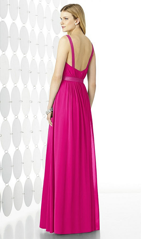 Back View - Think Pink After Six Bridesmaids Style 6729