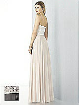 Rear View Thumbnail - Caviar Gray & Oyster After Six Bridesmaid Dress 6732