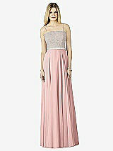 Front View Thumbnail - Rose - PANTONE Rose Quartz & Oyster After Six Bridesmaid Dress 6732