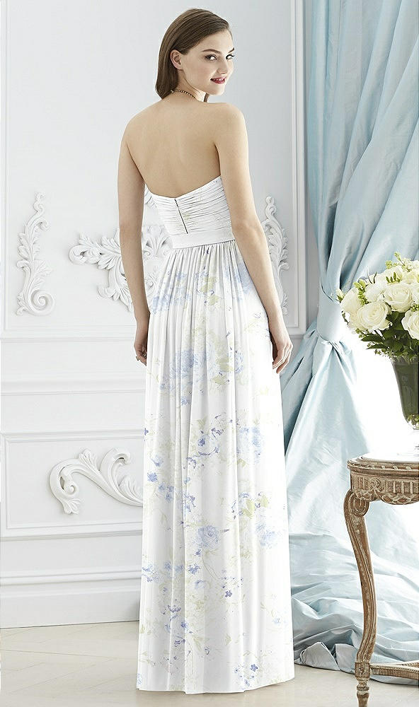 Back View - Bleu Garden Dessy Collection Style 2943