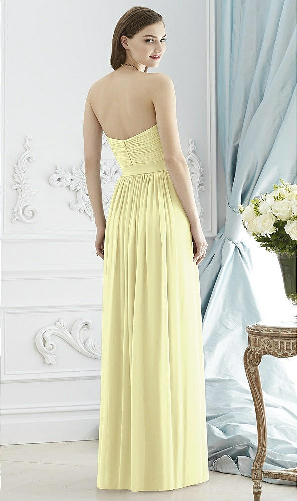 Back View - Butter Yellow Dessy Collection Style 2943