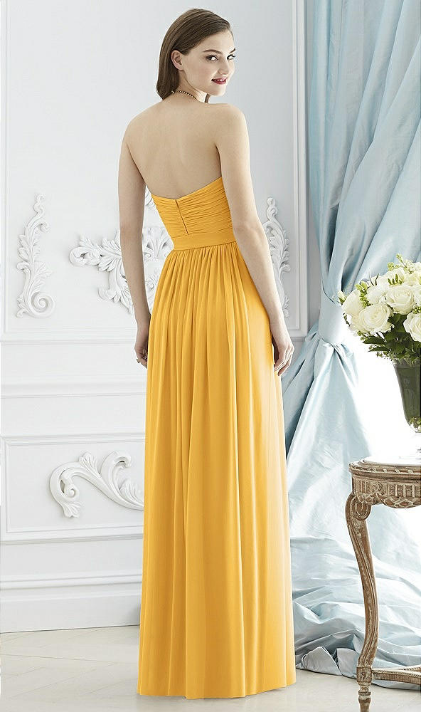 Back View - NYC Yellow Dessy Collection Style 2943