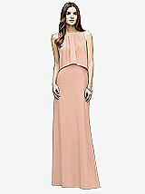 Front View Thumbnail - Pale Peach Lela Rose Bridesmaid Style LR220