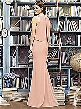 Rear View Thumbnail - Pale Peach Lela Rose Bridesmaid Style LR220