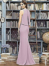 Rear View Thumbnail - Suede Rose Lela Rose Bridesmaid Style LR220