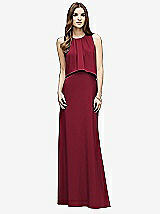 Front View Thumbnail - Burgundy Lela Rose Bridesmaid Style LR220