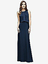 Front View Thumbnail - Midnight Navy Lela Rose Bridesmaid Style LR220