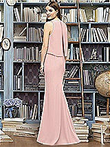 Rear View Thumbnail - Rose - PANTONE Rose Quartz Lela Rose Bridesmaid Style LR220