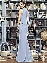 Rear View Thumbnail - Sky Blue Lela Rose Bridesmaid Style LR220