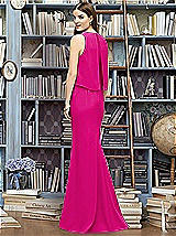 Rear View Thumbnail - Think Pink Lela Rose Bridesmaid Style LR220