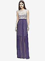 Front View Thumbnail - Regalia - PANTONE Ultra Violet & Oyster Lela Rose Bridesmaid Style LR223