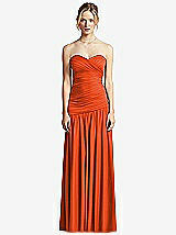 Front View Thumbnail - Tangerine Tango JY Jenny Yoo Bridesmaid Style JY505