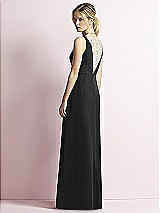 Rear View Thumbnail - Black & Ivory JY Jenny Yoo Bridesmaid Style JY507