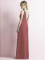 Rear View Thumbnail - English Rose & Ivory JY Jenny Yoo Bridesmaid Style JY507