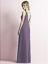 Rear View Thumbnail - Lavender & Ivory JY Jenny Yoo Bridesmaid Style JY507