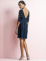 Rear View Thumbnail - Midnight Navy JY Jenny Yoo Bridesmaid Style JY510