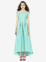 Front View Thumbnail - Coastal Alfred Sung Bridesmaid Dress D722