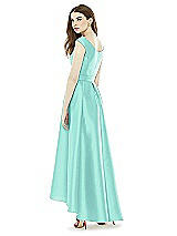 Rear View Thumbnail - Coastal Alfred Sung Bridesmaid Dress D722