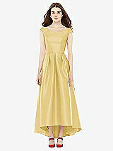 Front View Thumbnail - Maize Alfred Sung Bridesmaid Dress D722