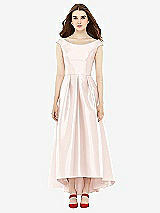 Front View Thumbnail - Blush Alfred Sung Bridesmaid Dress D722