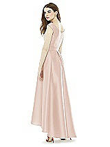 Rear View Thumbnail - Cameo Alfred Sung Bridesmaid Dress D722