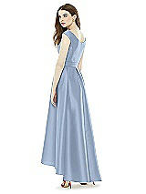 Rear View Thumbnail - Cloudy Alfred Sung Bridesmaid Dress D722