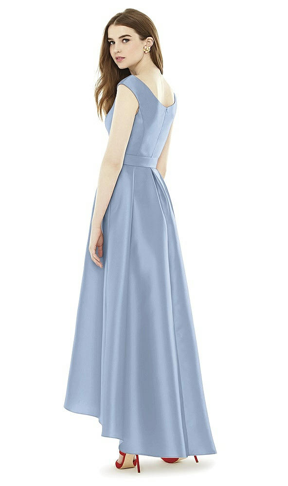 Back View - Cloudy Alfred Sung Bridesmaid Dress D722