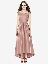 Front View Thumbnail - Neu Nude Alfred Sung Bridesmaid Dress D722