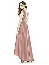 Rear View Thumbnail - Neu Nude Alfred Sung Bridesmaid Dress D722