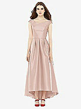 Front View Thumbnail - Toasted Sugar Alfred Sung Bridesmaid Dress D722