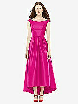 Front View Thumbnail - Think Pink Alfred Sung Bridesmaid Dress D722