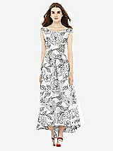 Front View Thumbnail - Botanica Alfred Sung Bridesmaid Dress D722FP