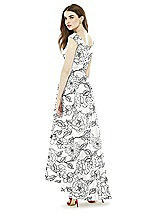 Rear View Thumbnail - Botanica Alfred Sung Bridesmaid Dress D722FP