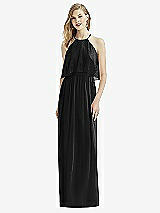 Front View Thumbnail - Black After Six Bridesmaid Dress 6733