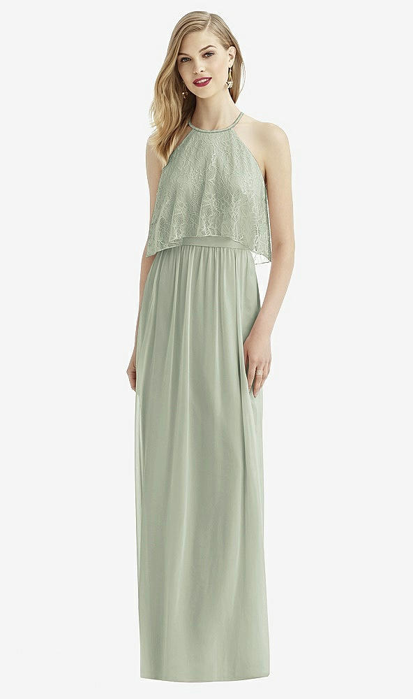 Front View - Celadon After Six Bridesmaid Dress 6733