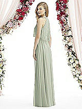 Rear View Thumbnail - Celadon After Six Bridesmaid Dress 6733