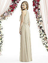 Rear View Thumbnail - Champagne After Six Bridesmaid Dress 6733