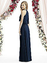 Rear View Thumbnail - Midnight Navy After Six Bridesmaid Dress 6733