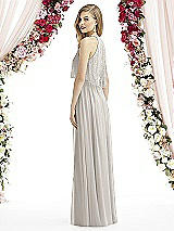 Rear View Thumbnail - Oyster After Six Bridesmaid Dress 6733