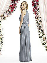 Rear View Thumbnail - Platinum After Six Bridesmaid Dress 6733