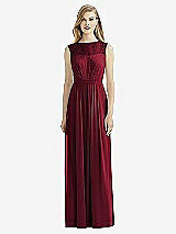 Front View Thumbnail - Burgundy After Six Bridesmaid Dress 6734