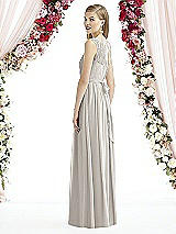 Rear View Thumbnail - Oyster After Six Bridesmaid Dress 6734