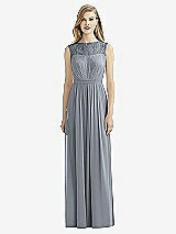 Front View Thumbnail - Platinum After Six Bridesmaid Dress 6734