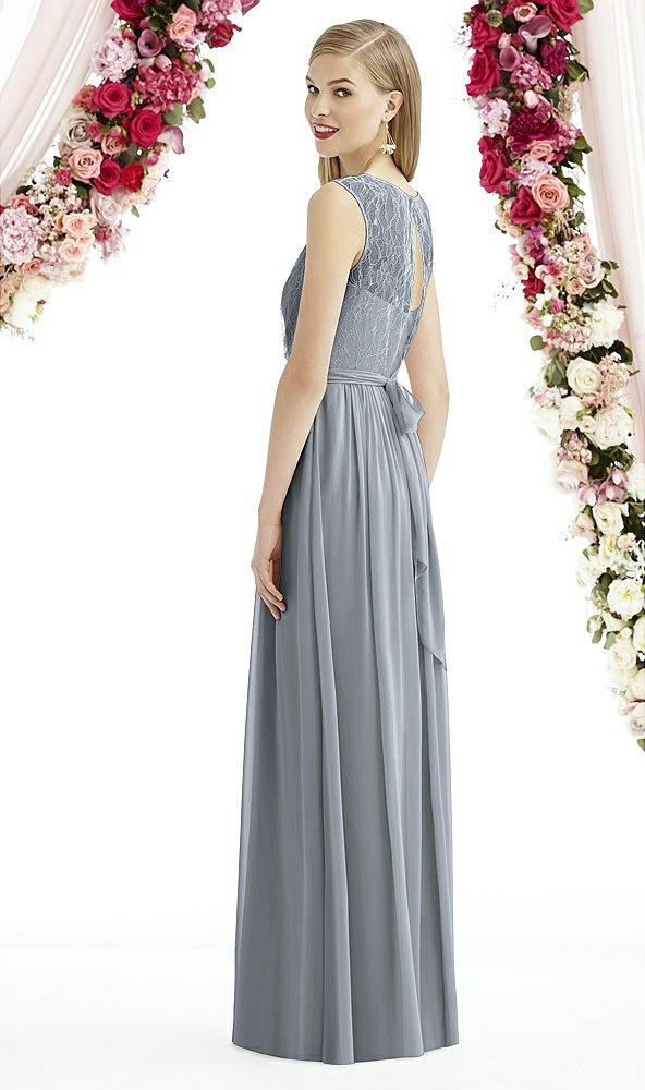 Back View - Platinum After Six Bridesmaid Dress 6734